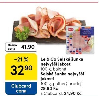 Šunka selská nejvyšší jakosti