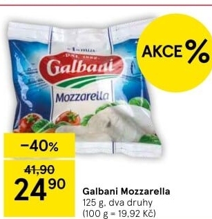 Sýr Mozzarella Galbani