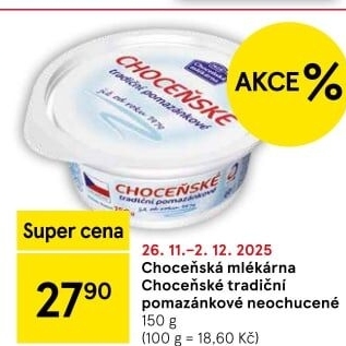 Tradiční pomazánkové Choceňské
