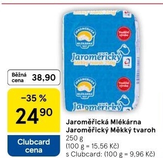 Tvaroh měkký Jaroměřický