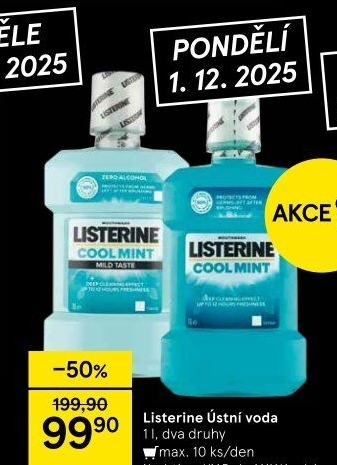 Ústní voda Listerine