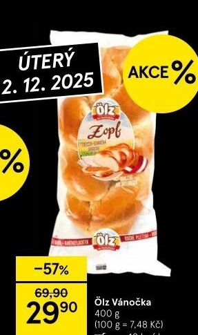 Vánočka Ölz