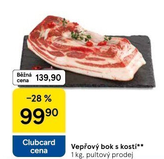 Vepřový bok s kostí