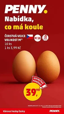 akční leták Penny Market 27.11.2025-3.12.2025