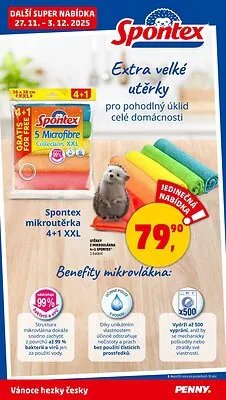 akční leták Penny Market 27.11.2025-3.12.2025