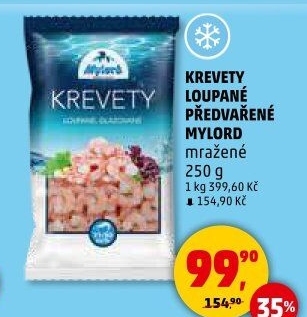 Krevety loupané mražené Premium Mylord