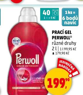 Prací gel Perwoll