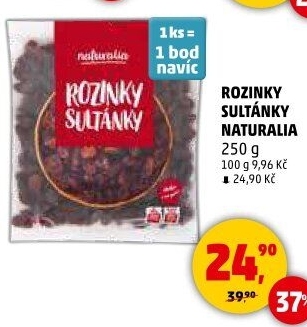 Rozinky Sultánky Naturalia