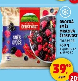 Směs ovoce mražená Mrazivá Čerstvost