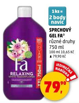 Sprchový gel Fa