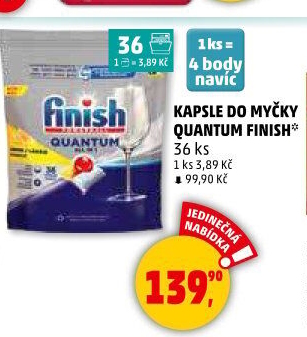 Tablety do myčky Quantum Finish