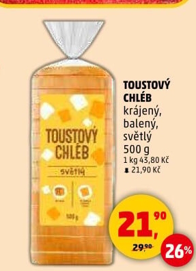 Toustový chléb