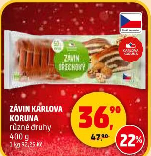 Závin Karlova Koruna