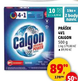 Změkčovač vody Calgon