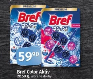 WC blok tuhý Color Aktiv Bref
