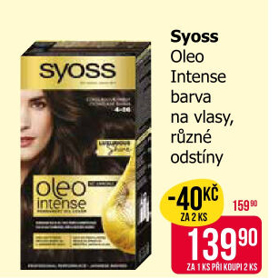 Barva na vlasy Oleo Intense Syoss
