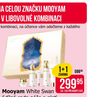 Dárková kazeta dámská White swan Mooyam