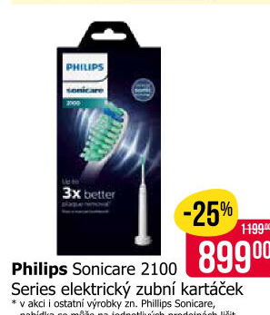 Elektrický zubní kartáček sonicare 2100 Series Philips