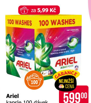 Prací kapsle Ariel