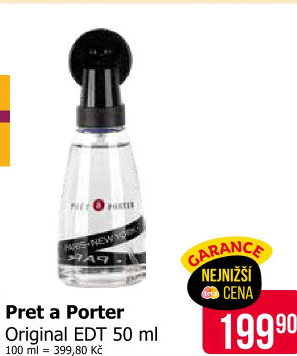 Toaletní voda dámská Original Prét ? Porter