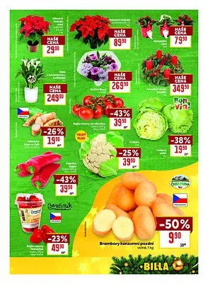 akční leták BILLA 26.11.2025-2.12.2025