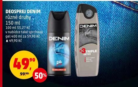 Deodorant sprej Denim