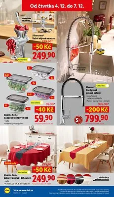 akční leták Lidl 1.12.2025-7.12.2025
