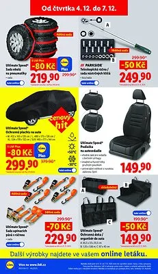 akční leták Lidl 4.12.2025-7.12.2025