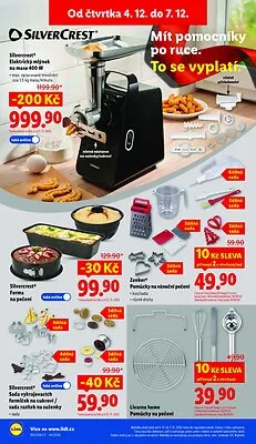 akční leták Lidl 4.12.2025-7.12.2025