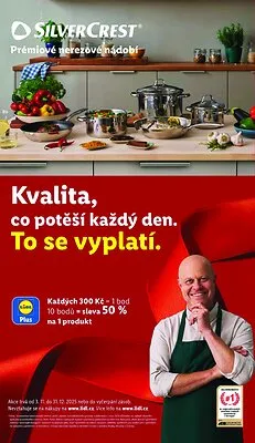 akční leták Lidl 4.12.2025-7.12.2025