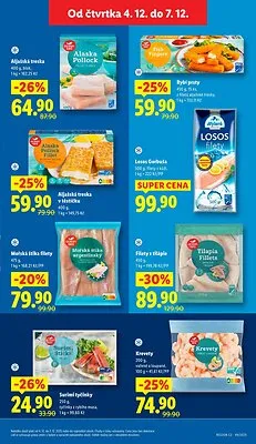 akční leták Lidl 4.12.2025-7.12.2025