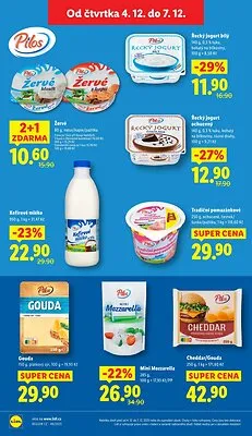 akční leták Lidl 4.12.2025-7.12.2025