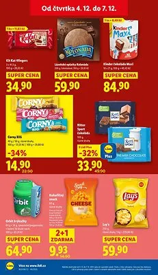 akční leták Lidl 4.12.2025-7.12.2025