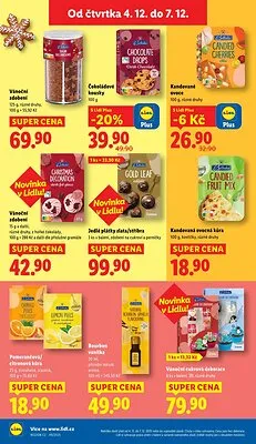 akční leták Lidl 4.12.2025-7.12.2025
