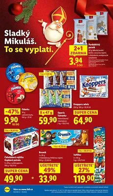 akční leták Lidl 1.12.2025-3.12.2025