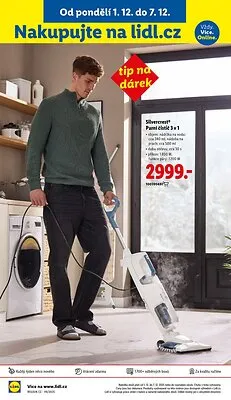 akční leták Lidl 1.12.2025-3.12.2025