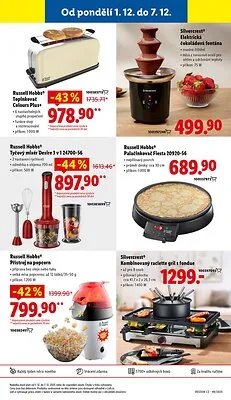 akční leták Lidl 1.12.2025-3.12.2025