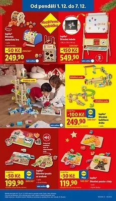 akční leták Lidl 1.12.2025-3.12.2025