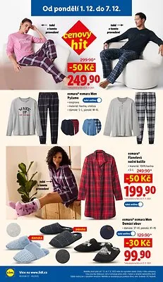 akční leták Lidl 1.12.2025-3.12.2025