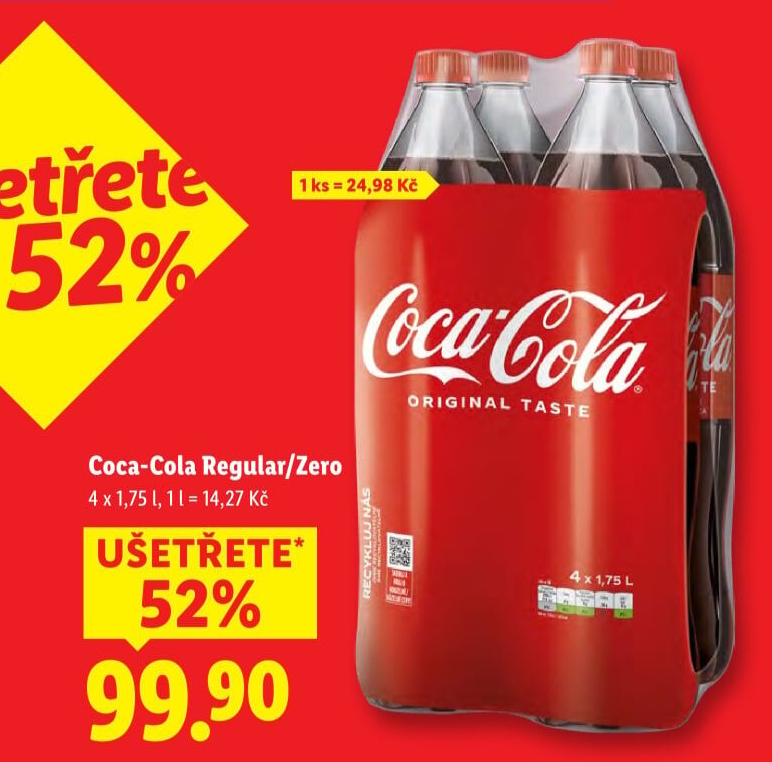 Limonáda Coca Cola