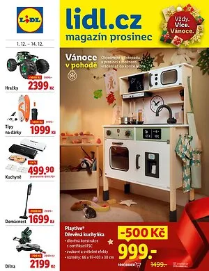 akční leták Lidl 1.12.2025-14.12.2025
