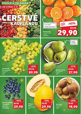 akční leták Kaufland 3.12.2025-9.12.2025