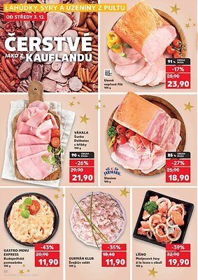 akční leták Kaufland 3.12.2025-9.12.2025