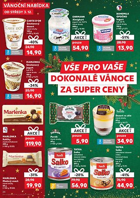akční leták Kaufland 3.12.2025-9.12.2025