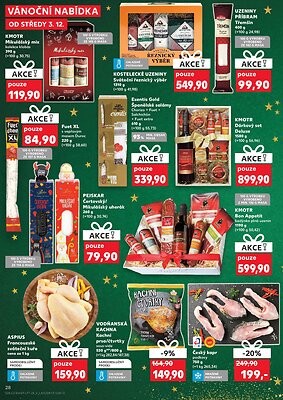 akční leták Kaufland 3.12.2025-9.12.2025