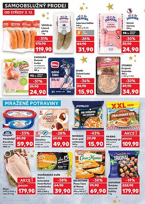 akční leták Kaufland 3.12.2025-9.12.2025