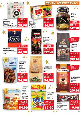 akční leták Kaufland 3.12.2025-9.12.2025