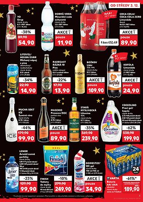 akční leták Kaufland 3.12.2025-9.12.2025