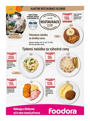 akční leták Globus 3.12.2025-9.12.2025