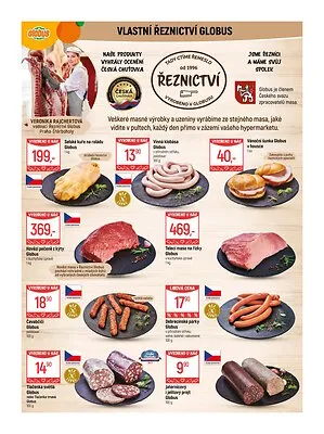 akční leták Globus 3.12.2025-9.12.2025